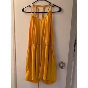 Mustard yellow romper